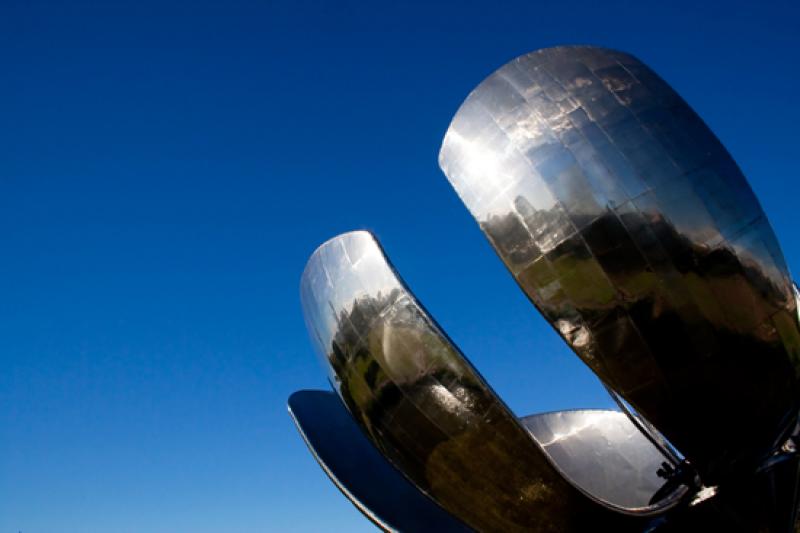 Floralis Generica, Recoleta, Buenos Aires, Argenti...