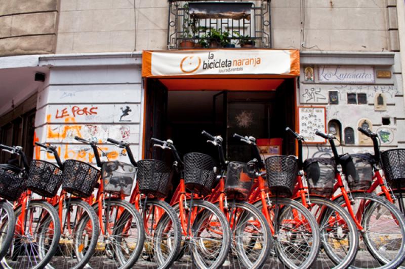 La Bicicleta Naranja, San Telmo, Buenos Aires, Arg...