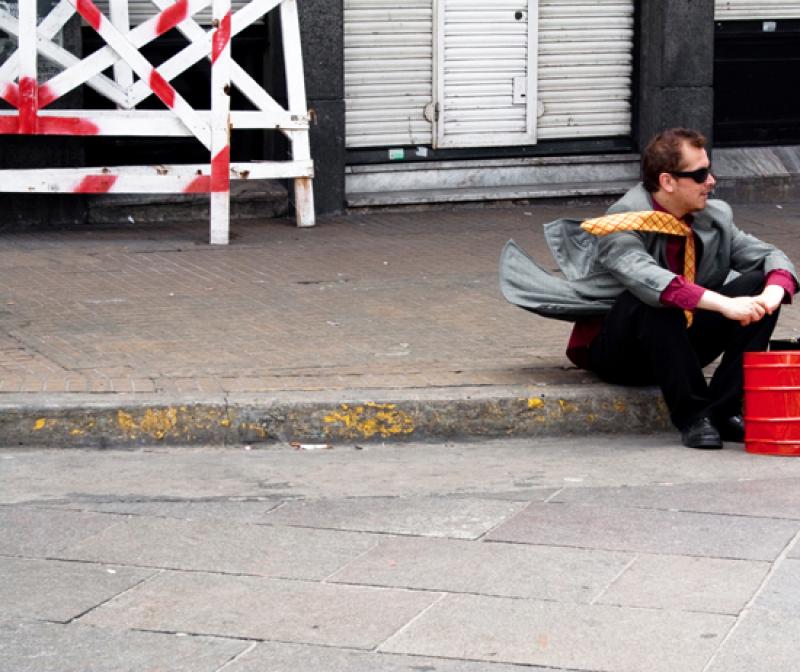 Hombre en San Telmo, Buenos Aires, Argentina, Sur ...