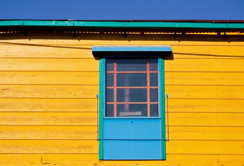 Ventana de una Vivienda, Caminito, La Boca, Buenos...