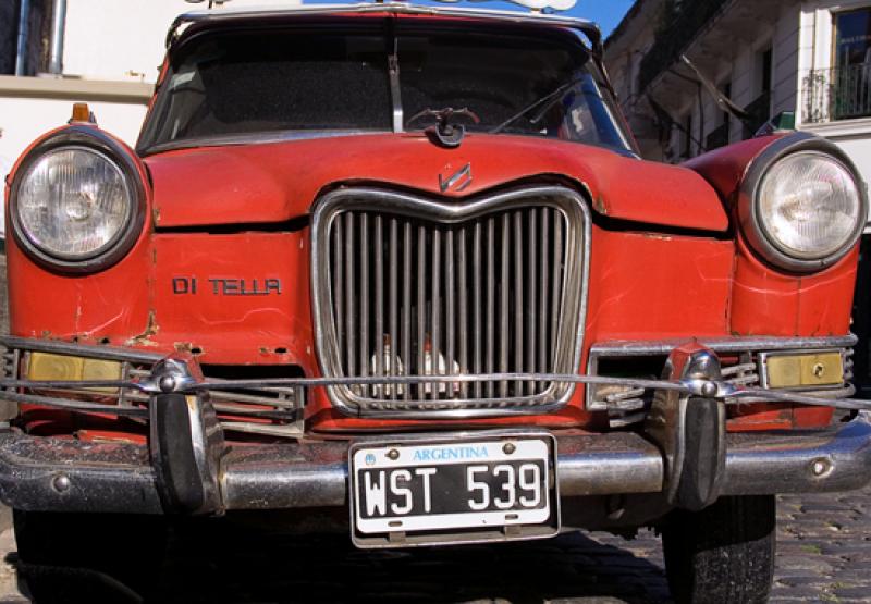 Vehiculo en San Telmo, Buenos Aires, Argentina, Su...