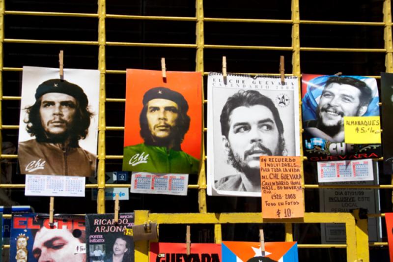 Fotgrafias de El Che Guevara, San Telmo, Buenos Ai...