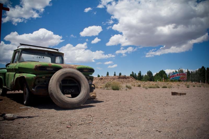 Vehiculo en Mendoza, Argentina, Sur America