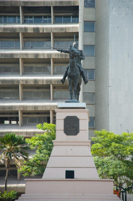 Paseo de Bolivar, Barranquilla, Atlantico, Colombi...