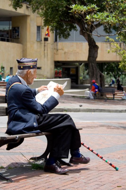 Anciano en Bogota, Cundinamarca, Colombia