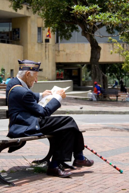 Anciano en Bogota, Cundinamarca, Colombia