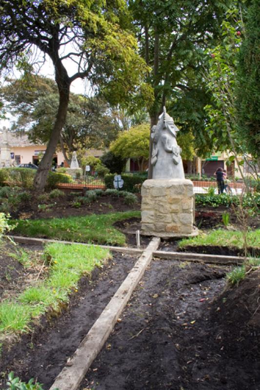 Escultura Precolombina, Guasca, Cundinamarca, Colo...