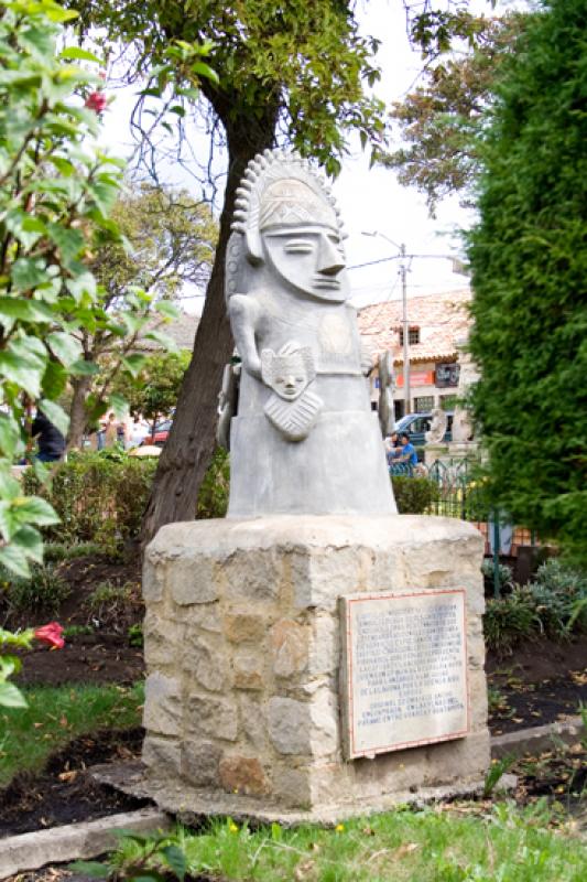 Escultura Precolombina, Guasca, Cundinamarca, Colo...