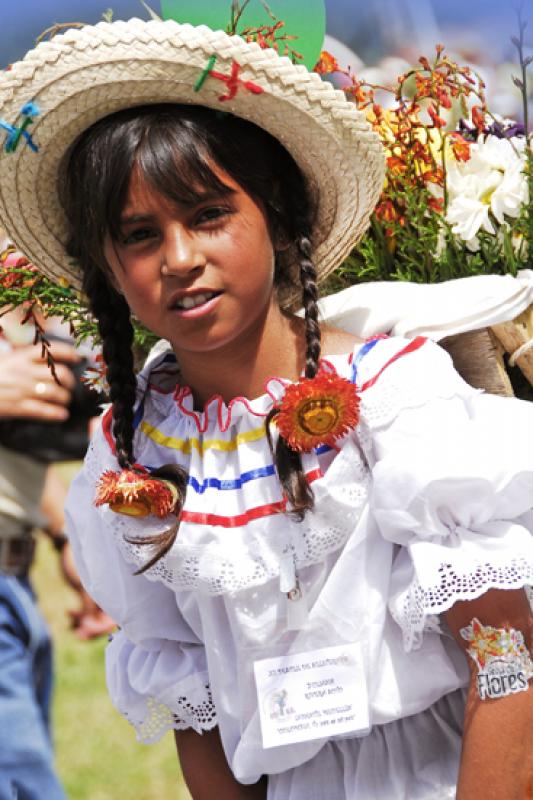 Desfile de Silleteros, Medellin, Antioquia, Colomb...