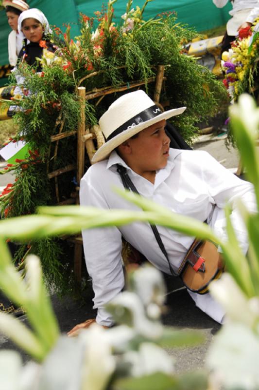 Desfile de Silleteros, Medellin, Antioquia, Colomb...