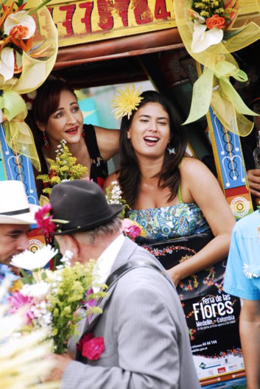 Desfile de Silleteros, Medellin, Antioquia, Colomb...