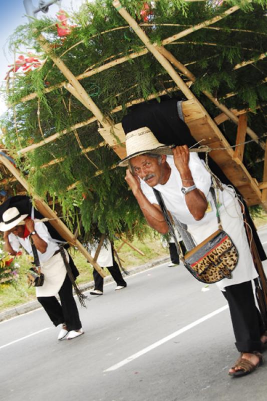 Desfile de Silleteros, Medellin, Antioquia, Colomb...