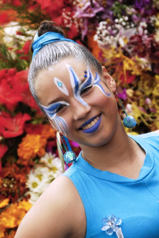 Desfile de Silleteros, Medellin, Antioquia, Colomb...