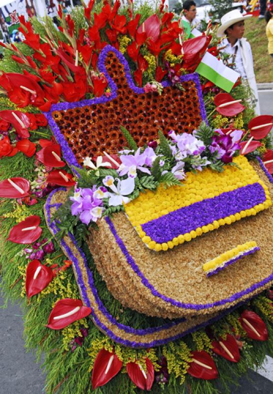 Desfile de Silleteros, Medellin, Antioquia, Colomb...