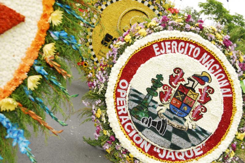 Desfile de Silleteros, Medellin, Antioquia, Colomb...