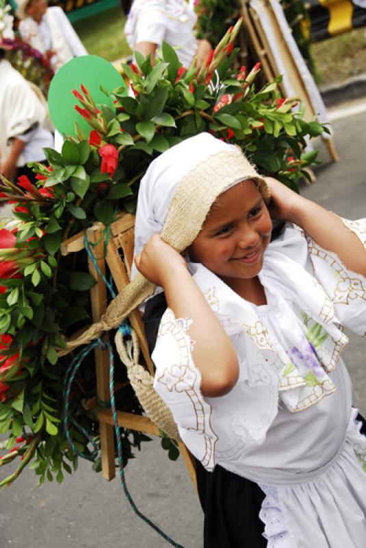 Desfile de Silleteros, Medellin, Antioquia, Colomb...