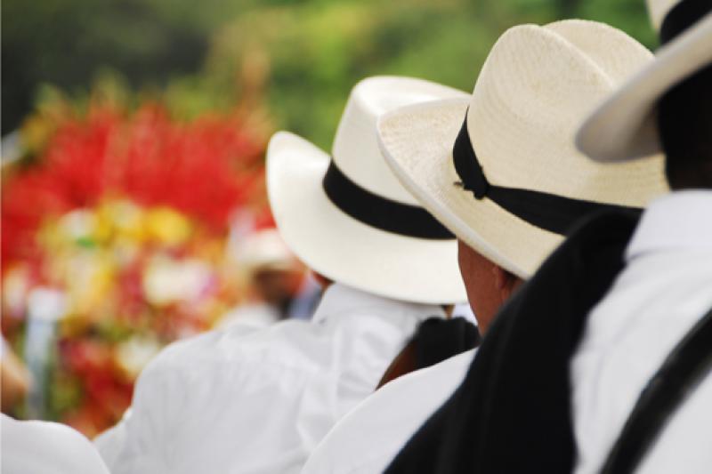 Desfile de Silleteros, Medellin, Antioquia, Colomb...