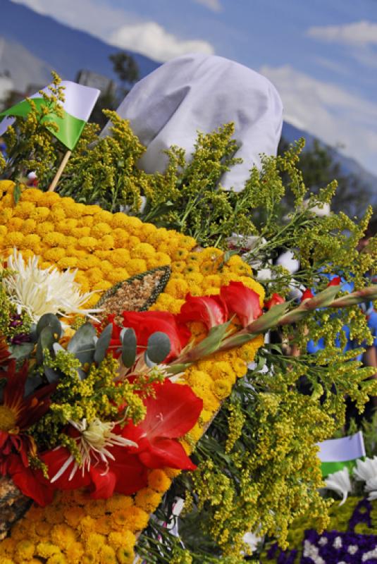 Desfile de Silleteros, Medellin, Antioquia, Colomb...