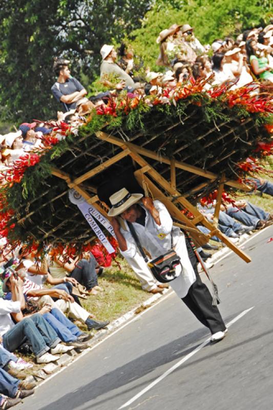 Desfile de Silleteros, Medellin, Antioquia, Colomb...