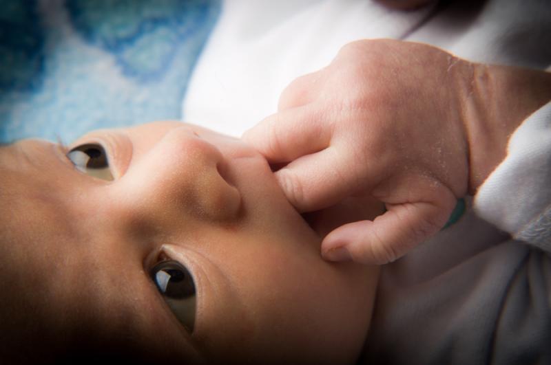 Primer Plano de un Bebe