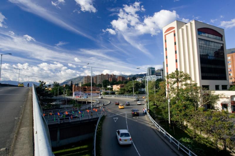 Intercambio Vial La Aguacatala, Medellin, Antioqui...