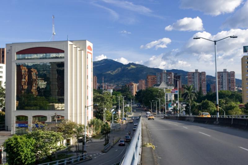 Intercambio Vial La Aguacatala, Medellin, Antioqui...