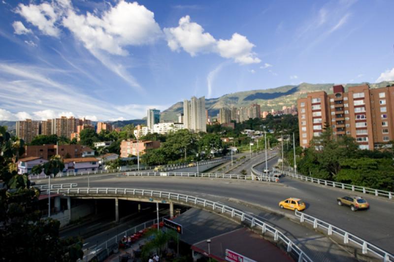 Intercambio Vial La Aguacatala, Medellin, Antioqui...
