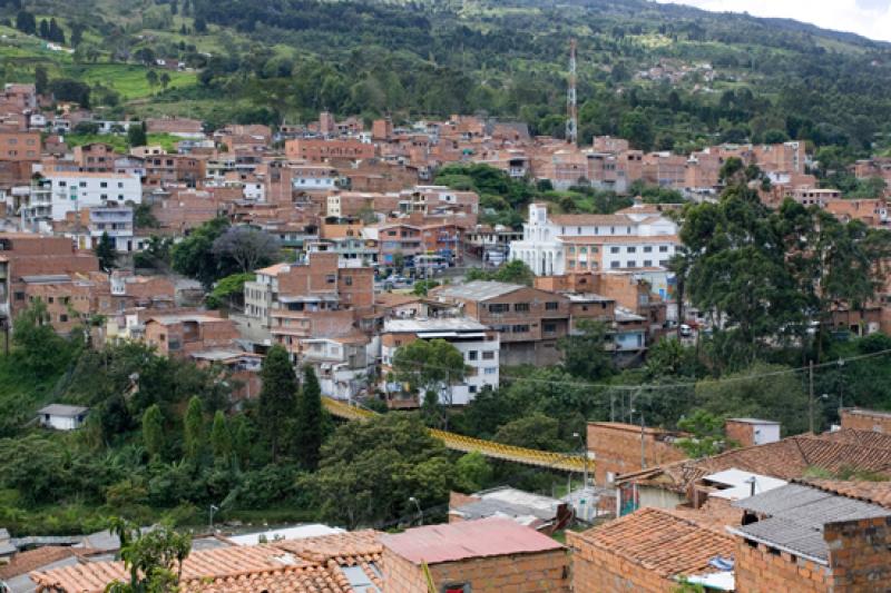 Panoramica de San Cristobal, Medellin, Antioquia, ...