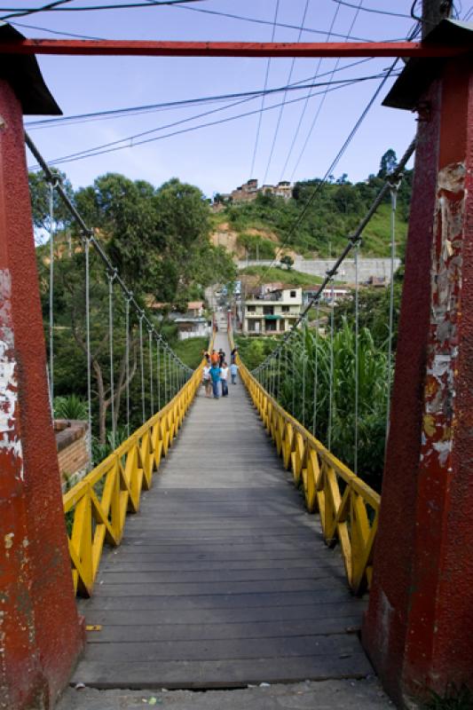 Puente Colgante, San Cristobal, Medellin, Antioqui...