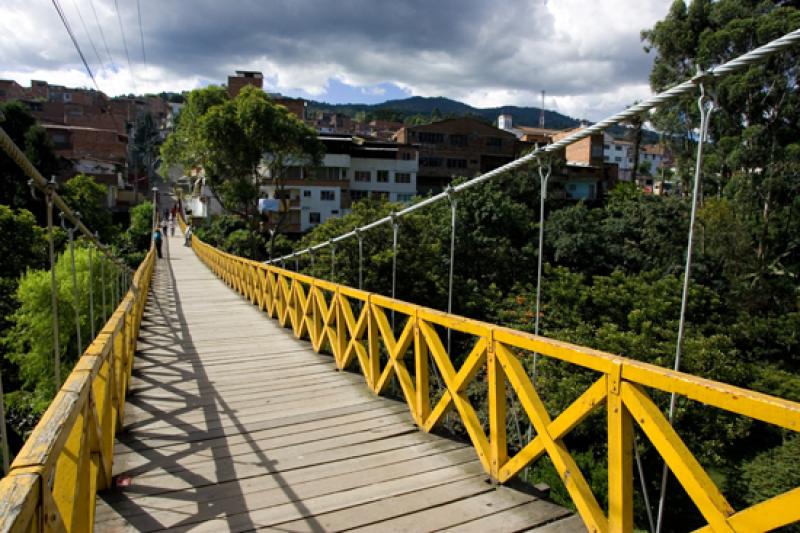 Puente Colgante, San Cristobal, Medellin, Antioqui...