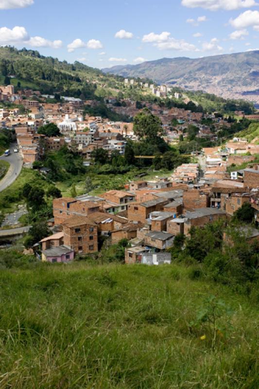 Panoramica de San Cristobal, Medellin, Antioquia, ...