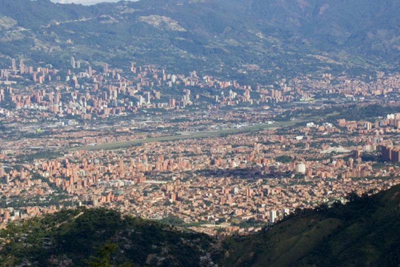 Panoramica de San Cristobal, Medellin, Antioquia, ...