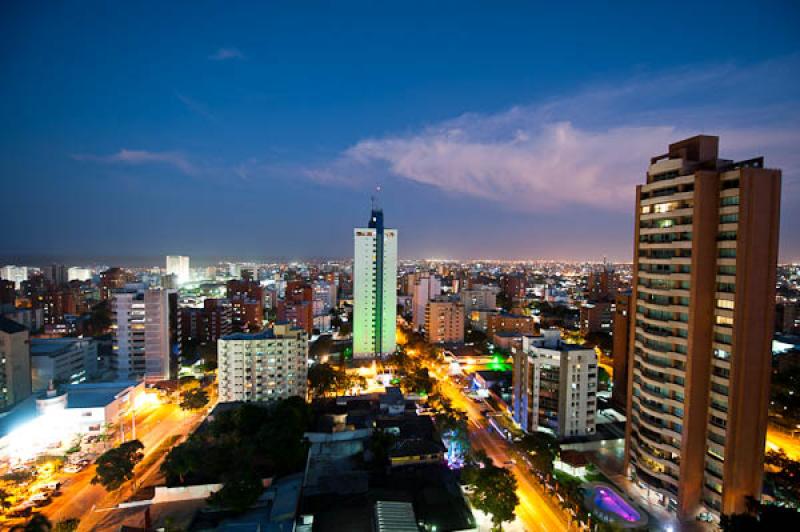 Panoramica de la Ciudad de Barranquilla, Atlantico...