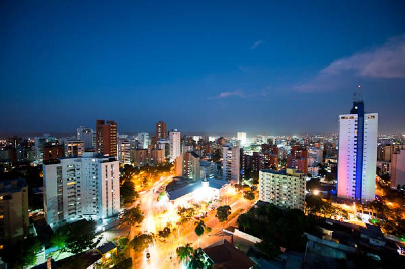 Panoramica de la Ciudad de Barranquilla, Atlantico...