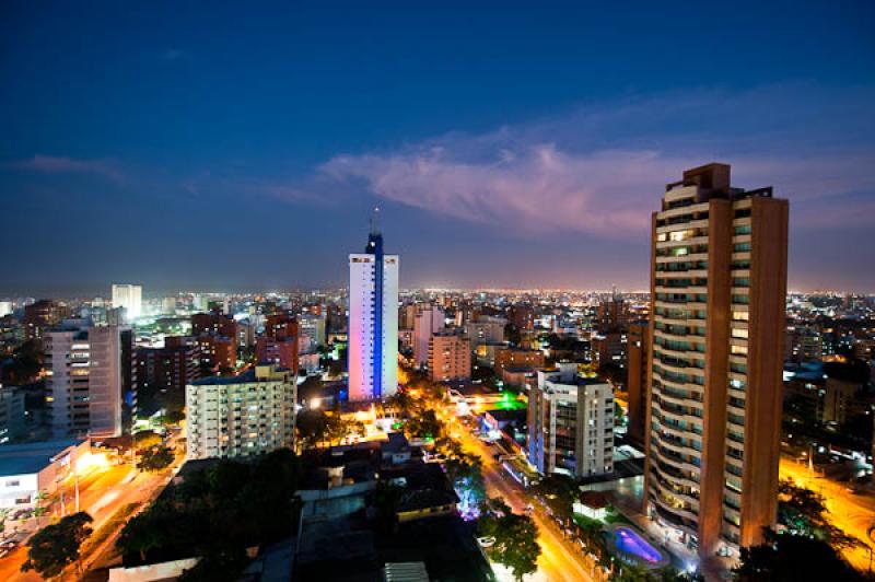 Panoramica de la Ciudad de Barranquilla, Atlantico...