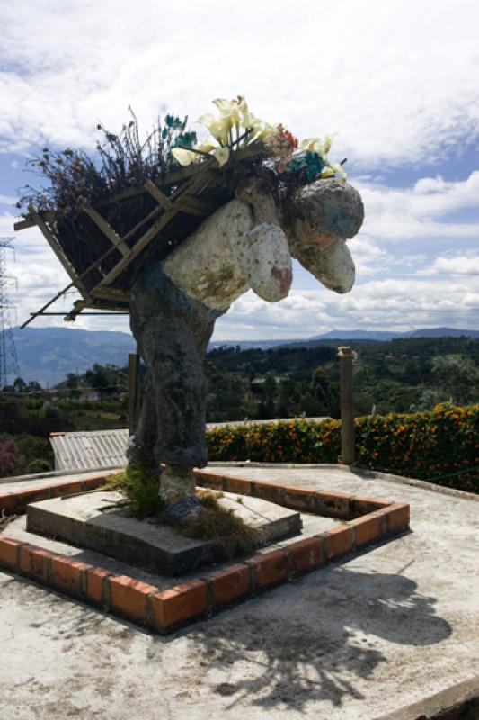 Monumento al Silletero, Santa Elena, Medellin, Ant...