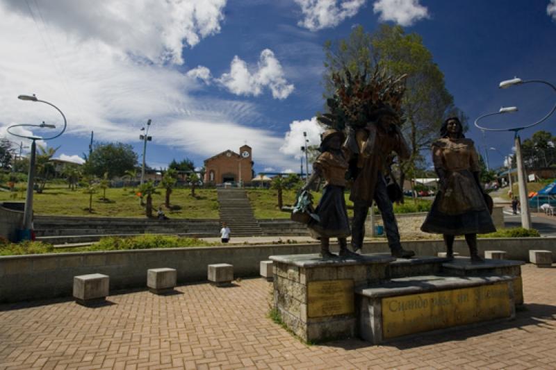 Monumento al Silletero, Santa Elena, Medellin, Ant...