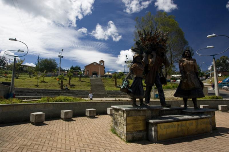 Monumento al Silletero, Santa Elena, Medellin, Ant...