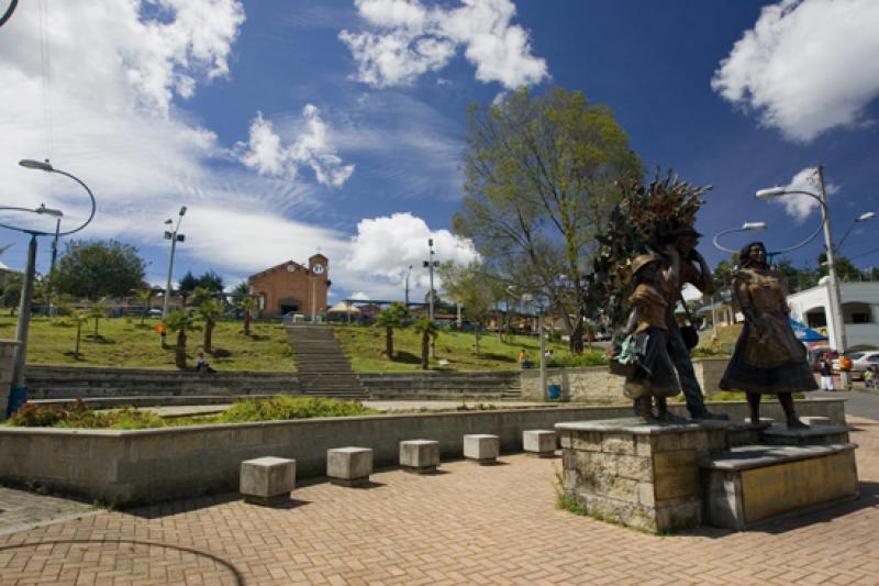 Monumento al Silletero, Santa Elena, Medellin, Ant...