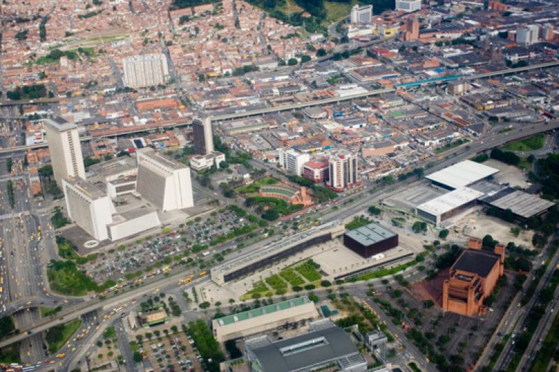 Panoramica de la Ciudad de Medellin, Antioquia, Co...