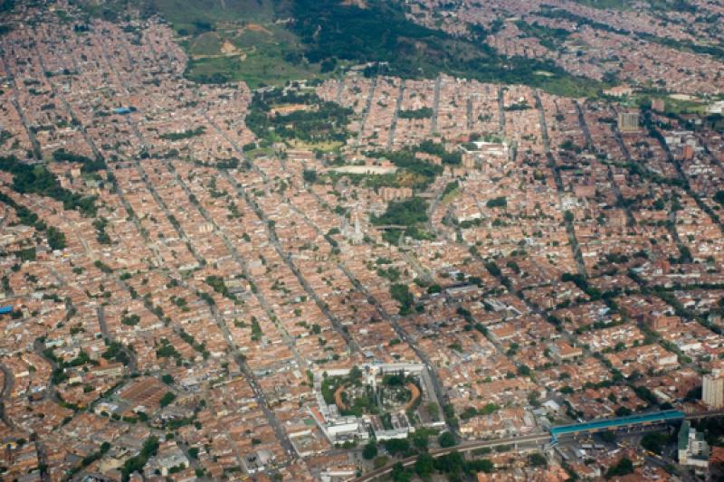 Panoramica de la Ciudad de Medellin, Antioquia, Co...