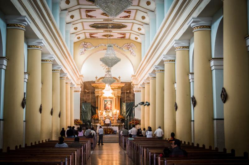 Interio de la Iglesia Nuestra Señora de Belen, Fu...