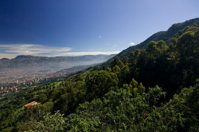 Panoramica de la Ciudad de Medellin, Antioquia, Co...