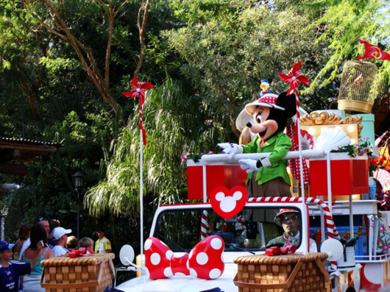 Minnie Mouse, Disney Animal Kingdom, Orlando, Flor...