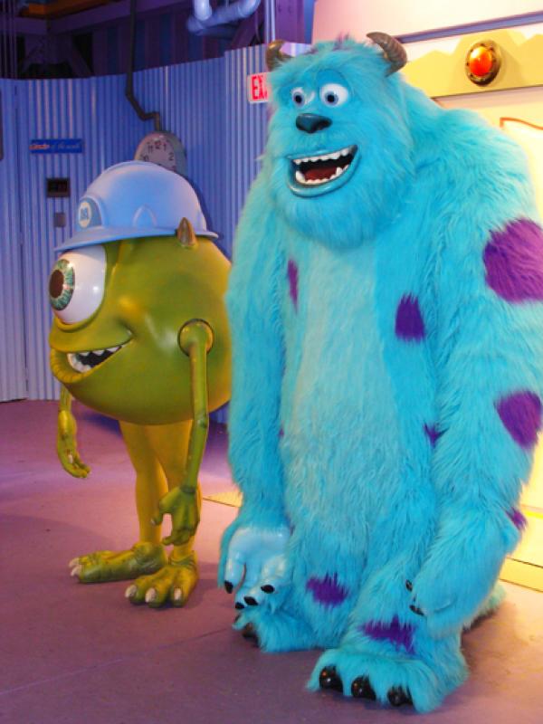 Sullivan y Mike, Disney Hollywood Studios, Orlando...