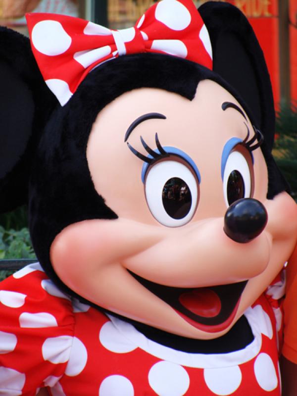 Minnie Mouse, Magic Kingdom, Orlando, Florida, Est...