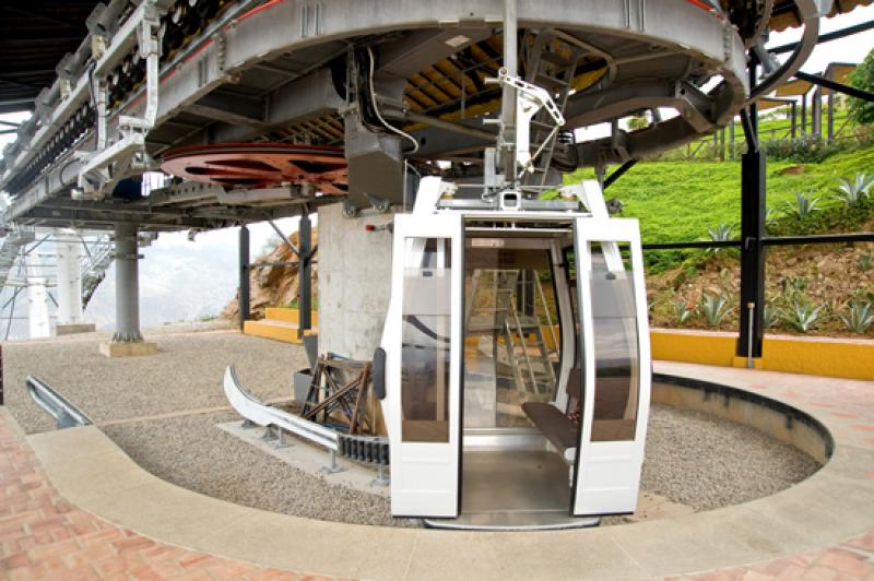 Teleferico del Parque Nacional del Chicamocha, San...