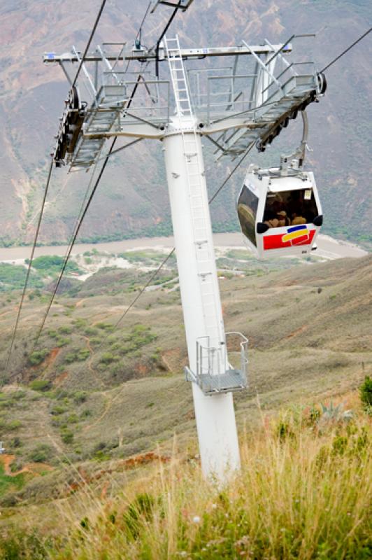 Teleferico del Parque Nacional del Chicamocha, San...