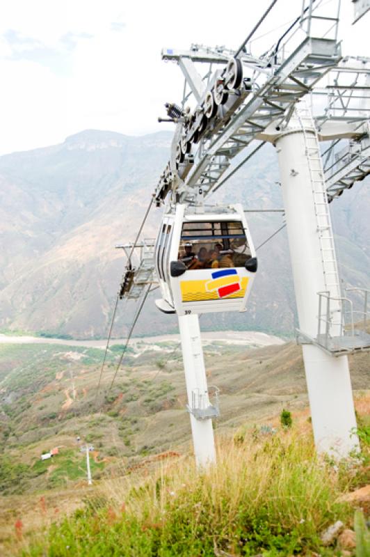 Teleferico del Parque Nacional del Chicamocha, San...