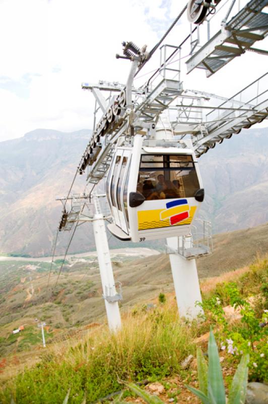 Teleferico del Parque Nacional del Chicamocha, San...